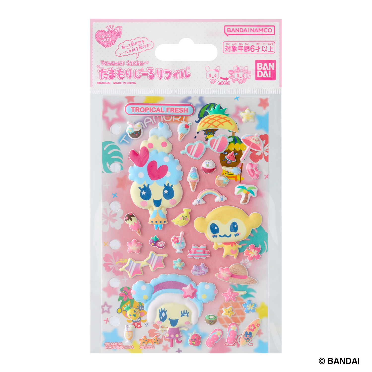 たまもりしーるリフィル　トロピカルフレッシュセット